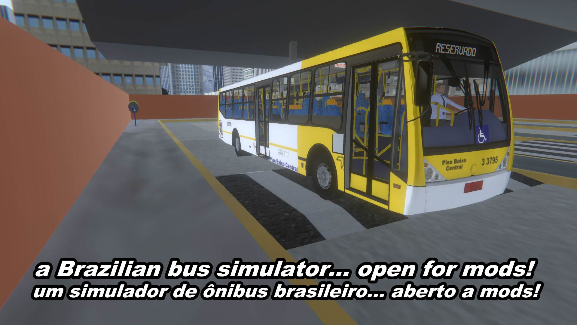 Novo Jogo de Ônibus Brasileiro para PC e Android - Rodando o