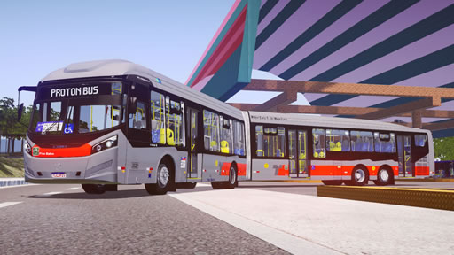 Lançou! Proton Bus Simulator 2020 Novo Jogo de Onibus Brasileiro